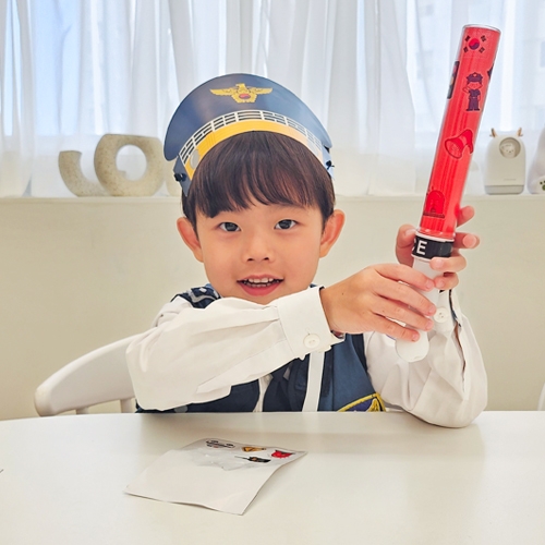 [오늘놀이] 우리동네 경찰놀이(LED 경찰봉, 신분증/역할놀이/KC인증)