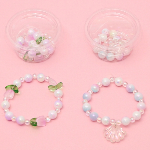 진주펄 투톤 비즈 팔찌(2종 택1)