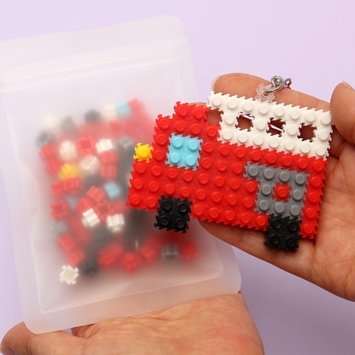 디폼블록 119키링(2종택1)