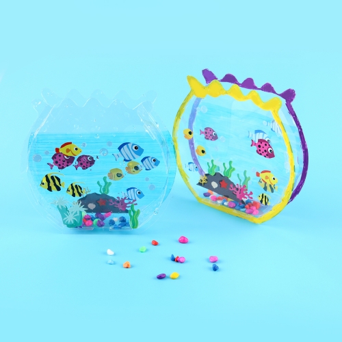 메이크문구 M177 어항만들기 바다물고기