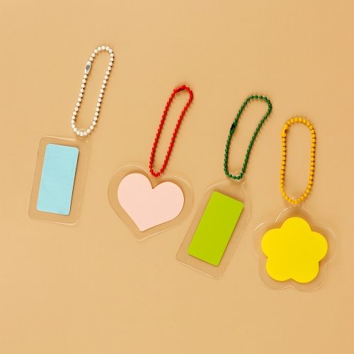 메이크문구 스티커투명우산꾸미기모음전/네임텍 4종