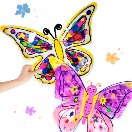 [탑키드] 반제품 입체 나비 날개