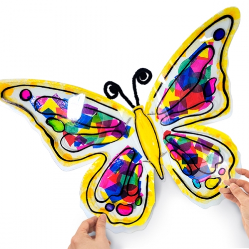 [탑키드] 만들기 셀로판지 입체 나비 날개 (3인용)