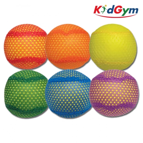 [키드짐] 메쉬스폰지볼(6개입)