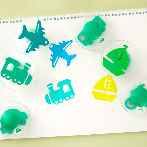 [캐스B]아트스쿨 점보스탬프교통(2648)