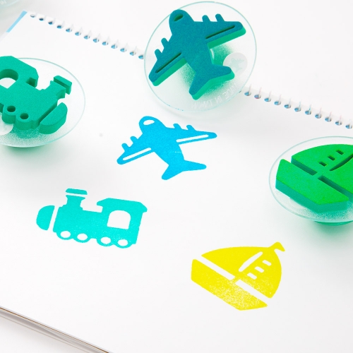 [캐스B]아트스쿨 점보스탬프교통(2648)