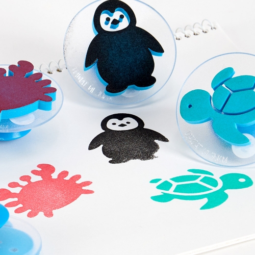 [캐스B]아트스쿨 워셔블점보잉크패드검정(2577)