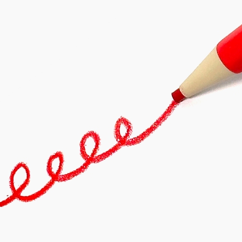 빨간 채점펜 세트 (12개)