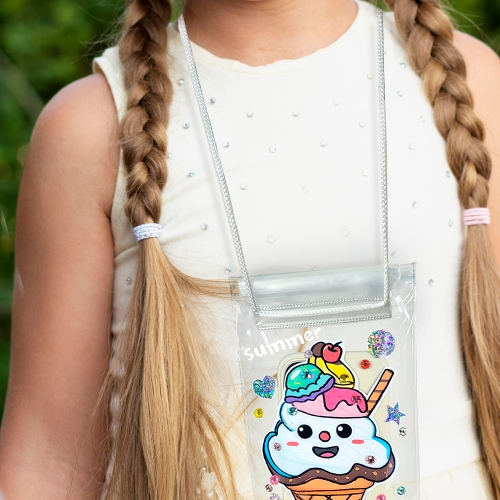 [탑키드] 만들기 아이스크림 핸드폰 목걸이 지갑