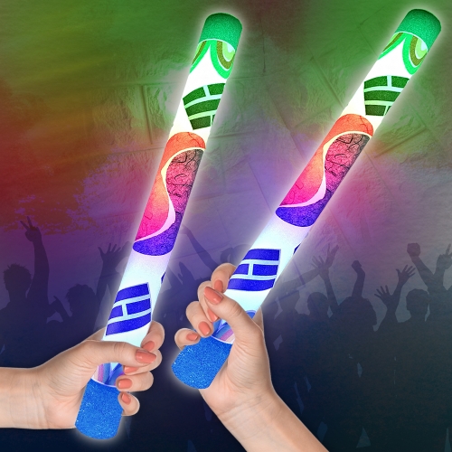 [탑키드] 만들기 태극기 LED 응원봉 응원막대 (4인용)