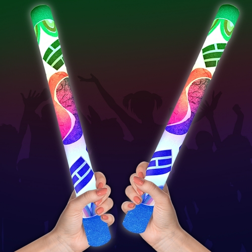 [탑키드] 만들기 태극기 LED 응원봉 응원막대 (4인용)