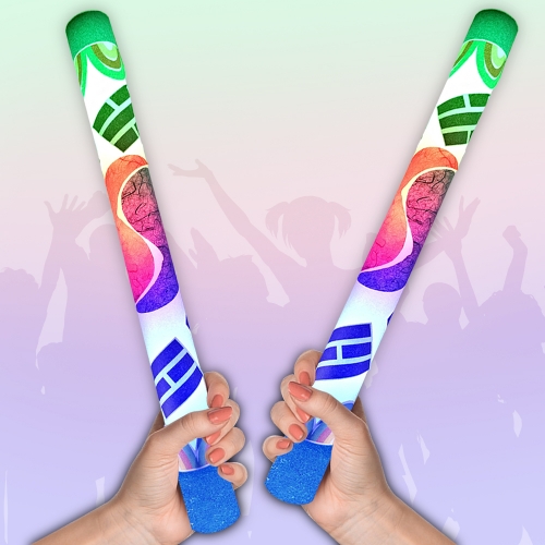 [탑키드] 만들기 태극기 LED 응원봉 응원막대 (4인용)