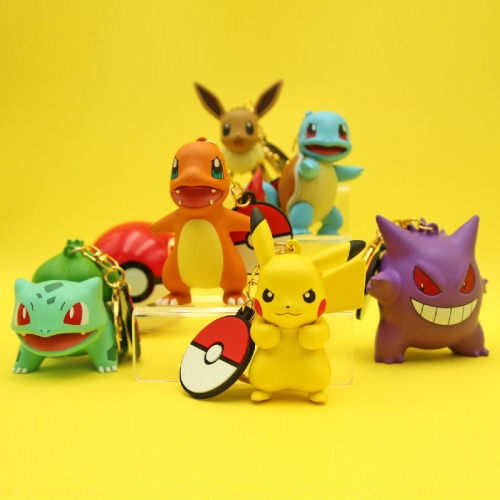 포켓몬스터 대형 키링 열쇠고리 피카츄 피규어 포켓몬키링 가방악세사리