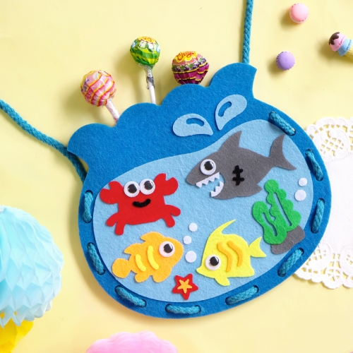 <여름> 어항 펠트 가방 1set