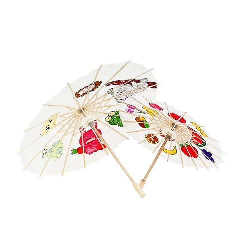 대나무 종이 한지 우산