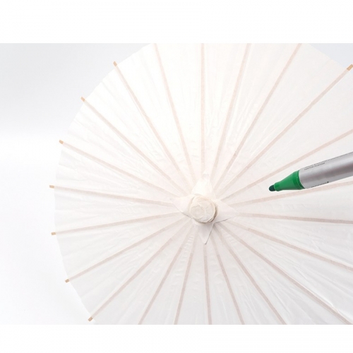 대나무 종이 한지 우산