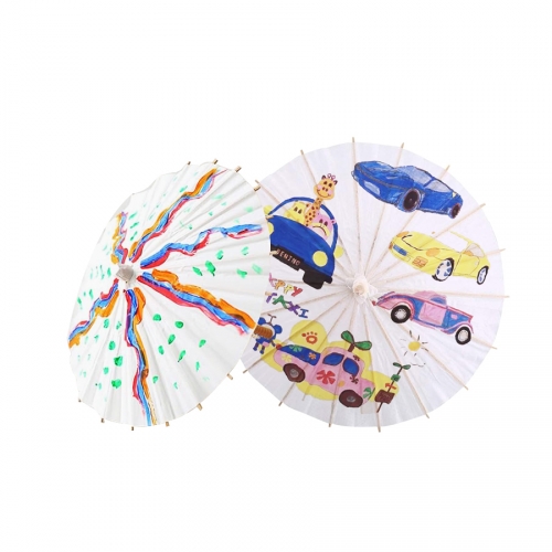 대나무 종이 한지 우산