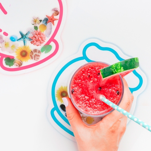 [하하당] 여름 아크릴 티코스터 (2종 택1)