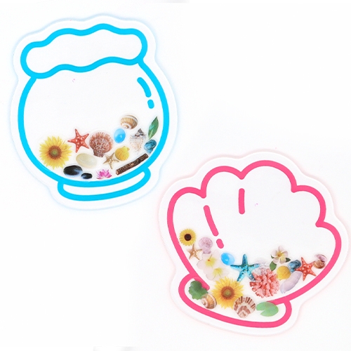 [하하당] 여름 아크릴 티코스터 (2종 택1)