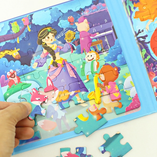 퍼즐 자석놀이 책 (6종 택1)