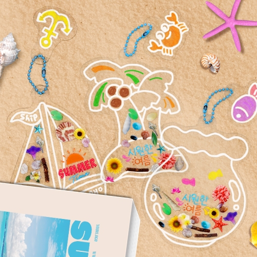 [하하당] 여름 가득 책갈피 (3종 택1)