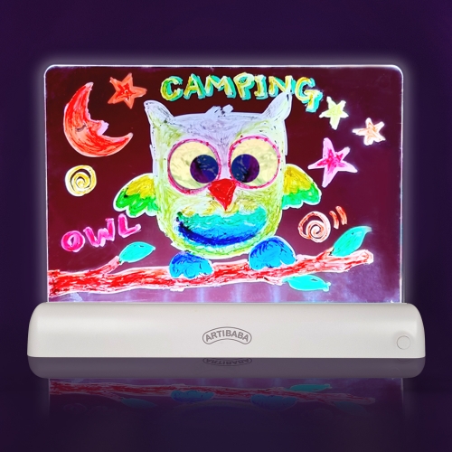 LED 라이트 싸인보드 미술 색칠 그림판