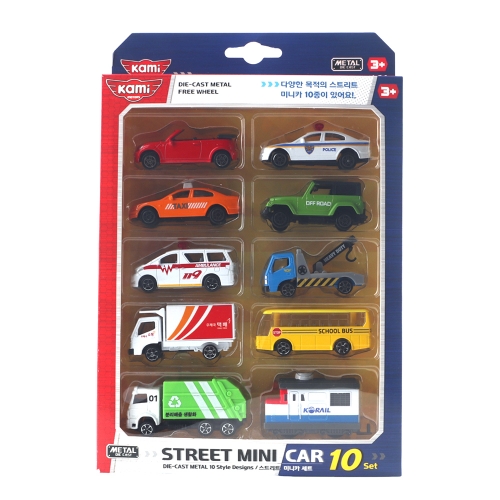 [두손] 레스큐/스트릿 미니카10종세트 2종