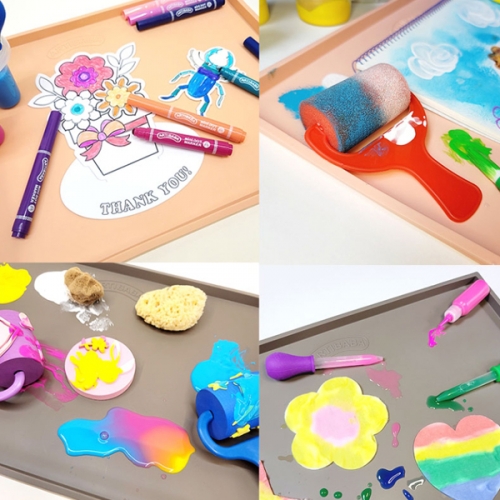 플레이트레이 그레이 핑크 (색상 택1) 미술 물감 파레트