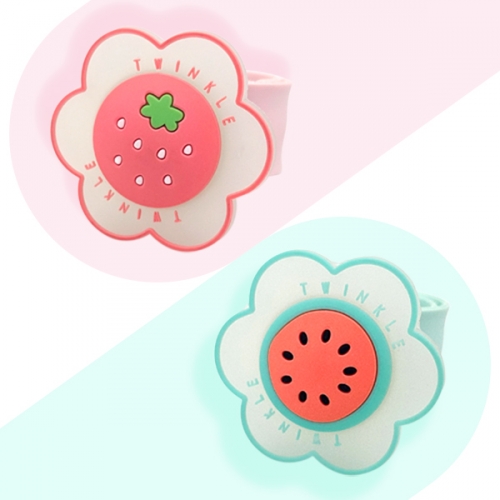 [오늘놀이] LED 스피너 과일 팔찌(2종 택1/썸머밴드/모기퇴치/KC인증)