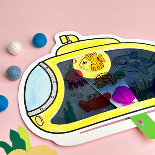 [오늘놀이] 잠수함 손전등 비추기(숨은그림찾기/마술놀이/KC인증)