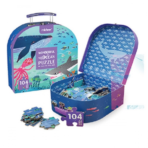 신기한바다속퍼즐놀이가방104pcs