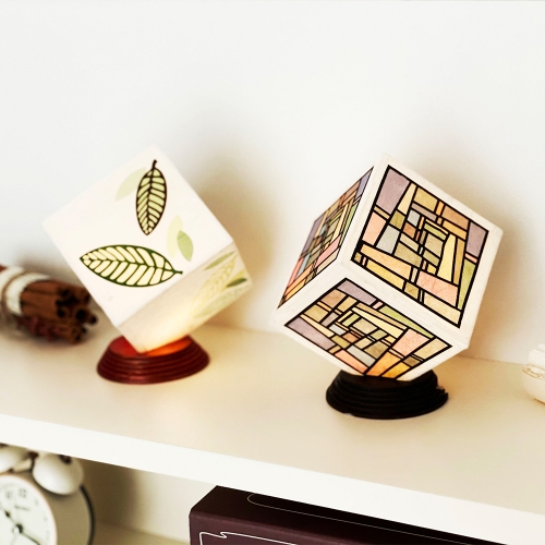 [한지공예]미니램프 조명 인테리어 DIY 1인 풀키트(2종 택1)