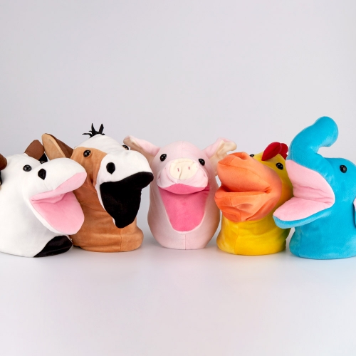 [캐스B]플레이 뉴입벌리는동물손인형10종(2392)