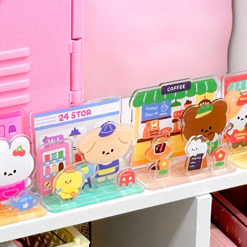 DIY 스탠드 아크릴하우스 만들기(랜덤4개)