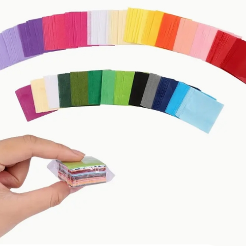 4500칼라조각티슈5cm_1000장