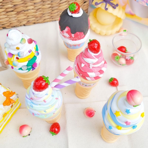 클레이 아이스크림 콘 만들기