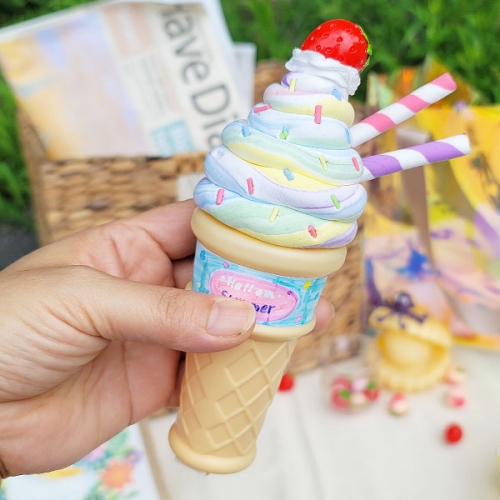 클레이 아이스크림 콘 만들기