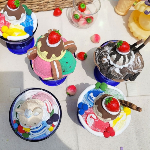 클레이 아이스크림 컵 만들기