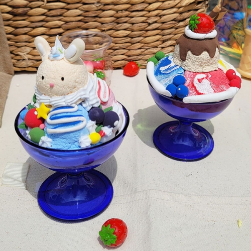 클레이 아이스크림 컵 만들기