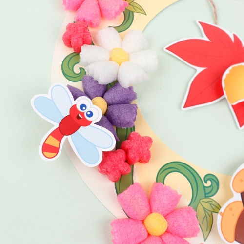 플레이콘 가을을 담은 리스만들기 (1인용,5인용-선택1)