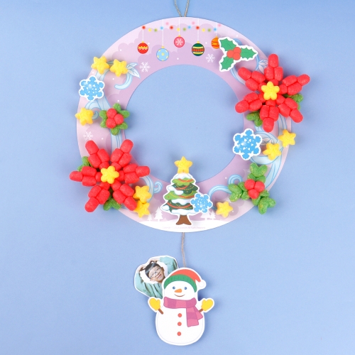 플레이콘 겨울을 담은 리스만들기 (1인용,5인용-선택1)