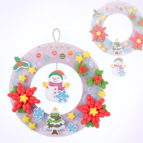 플레이콘 겨울을 담은 리스만들기 (1인용,5인용-선택1)