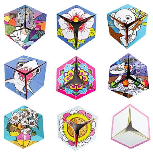 회전 다면체 놀이 5개입 (칼레이도 사이클 10종 택1)