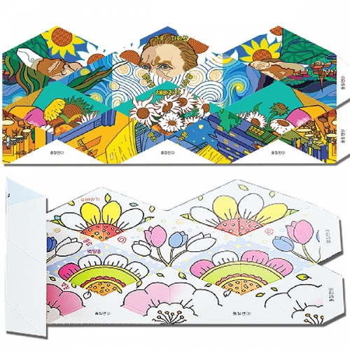 회전 다면체 놀이 5개입 (칼레이도 사이클 10종 택1)