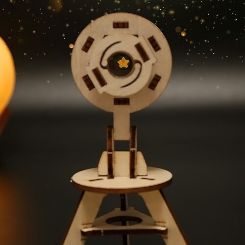 우드 우주 관측 천체 망원경 과학 실험 만들기 키트