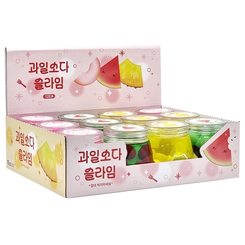 과일소다 향기슬라임(12개)