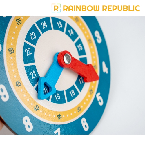 시계놀이 덧셈뺄셈 양면교구