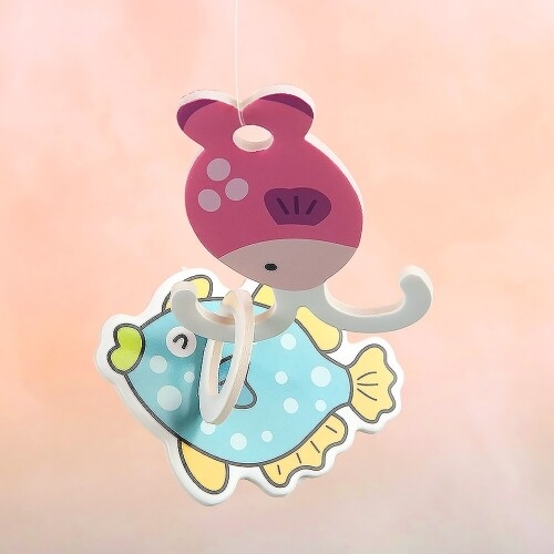 [파스텔클레이](4개입) 폼보드 바다 물고기 낚시 만들기 패키지