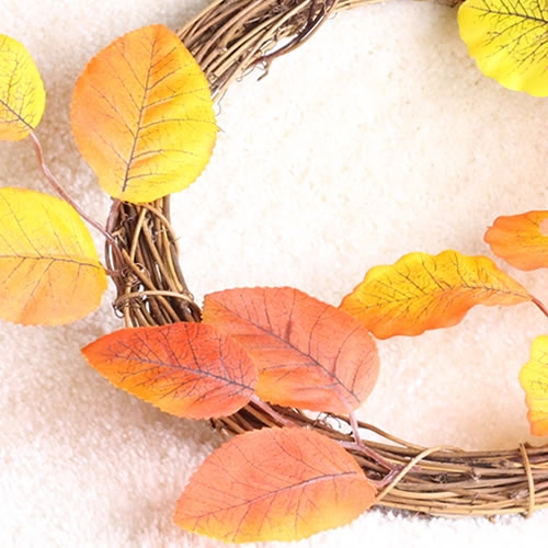 가을 낙엽 리스 만들기