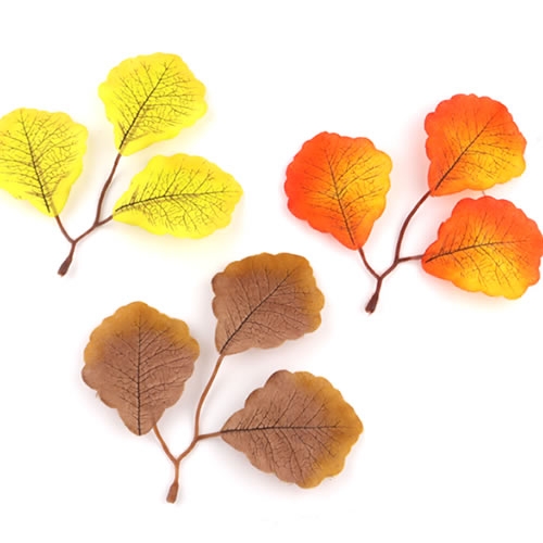 가을 3잎 낙엽(10개)